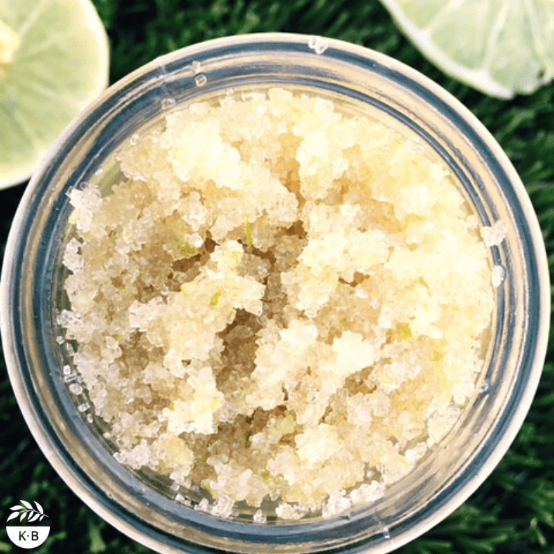 Coconut Lime Scrub Natural Diy Body Scrub Krissy Ballinger