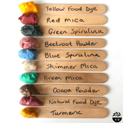 Colouring your DIY lip balm