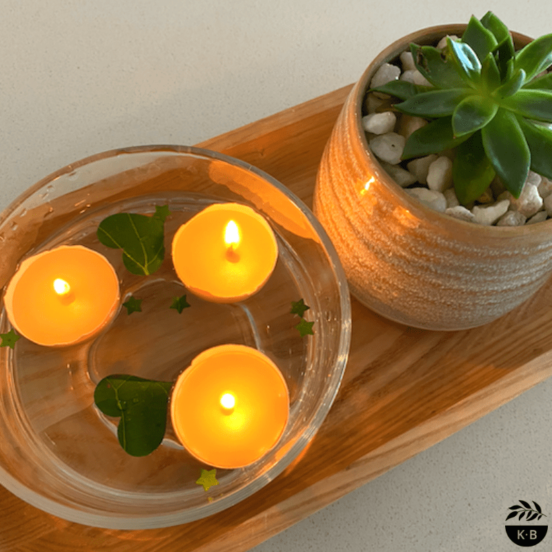 Eggshell Candles