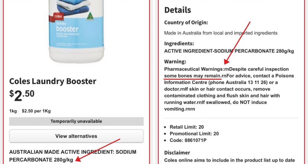 Coles product image - doing laundry the natural way